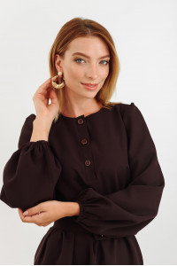 Платье 5920 Шоколад