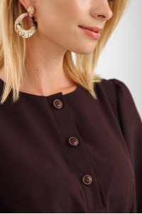 Платье 5920 Шоколад