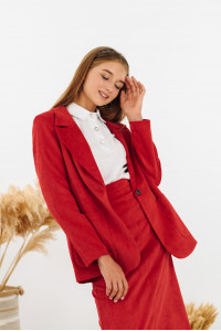 Пиджак 5900 Красный