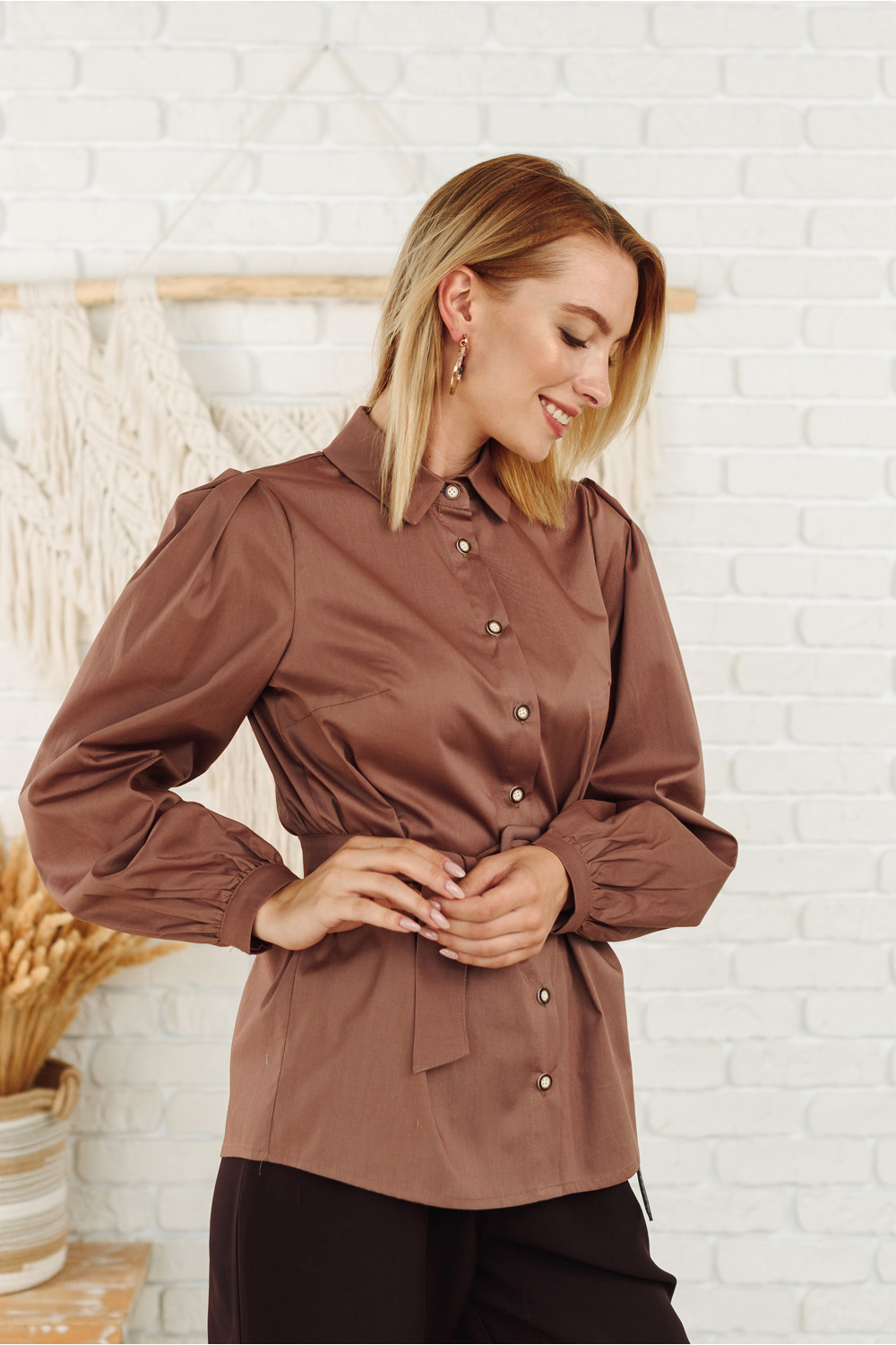 Блуза 5901 Мокко