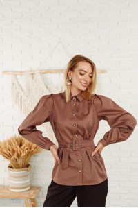 Блуза 5901 Мокко