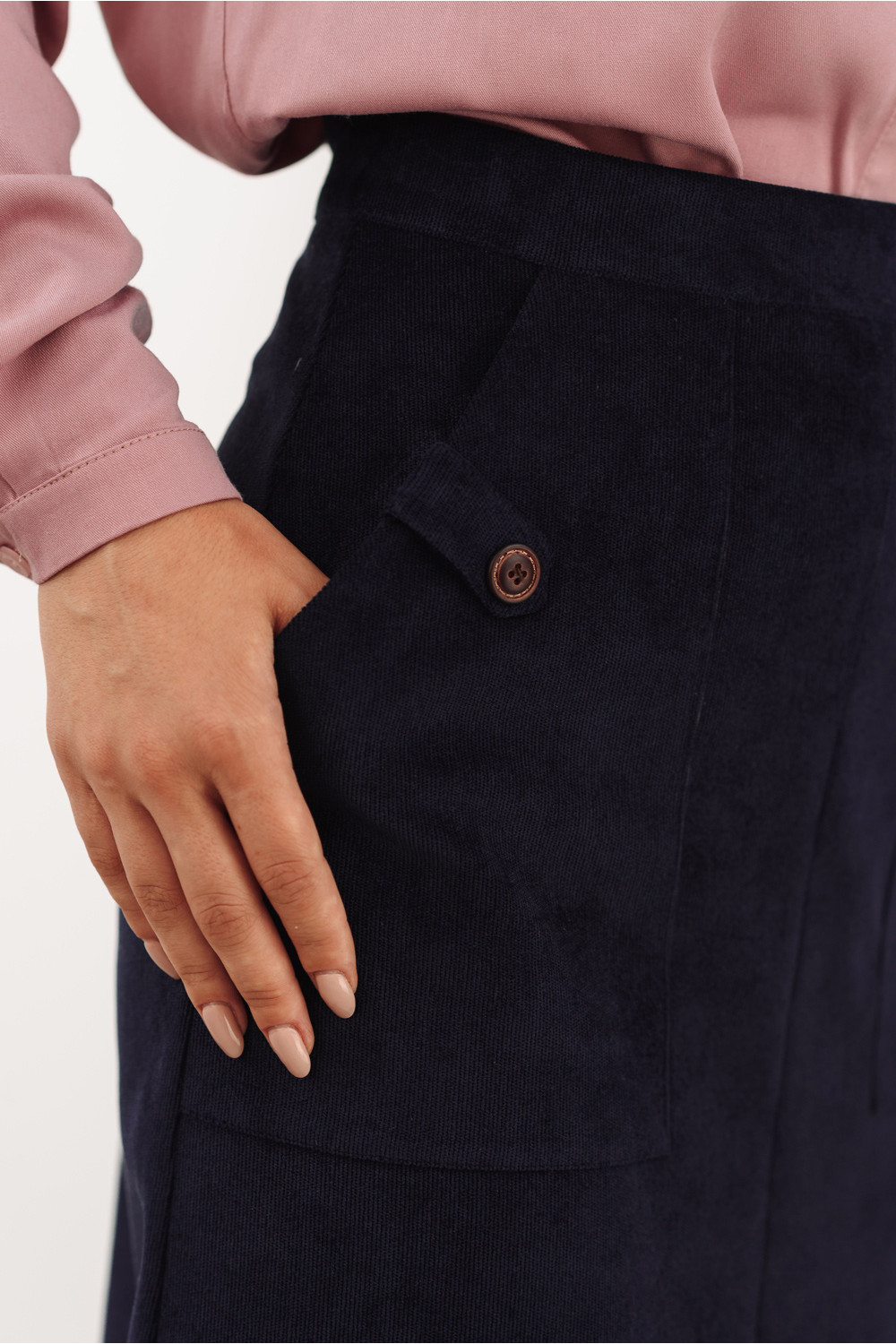 Юбка 5903 Синий