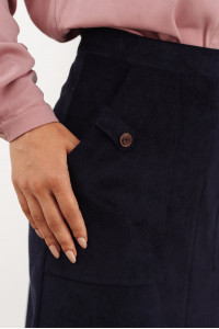 Юбка 5903 Синий