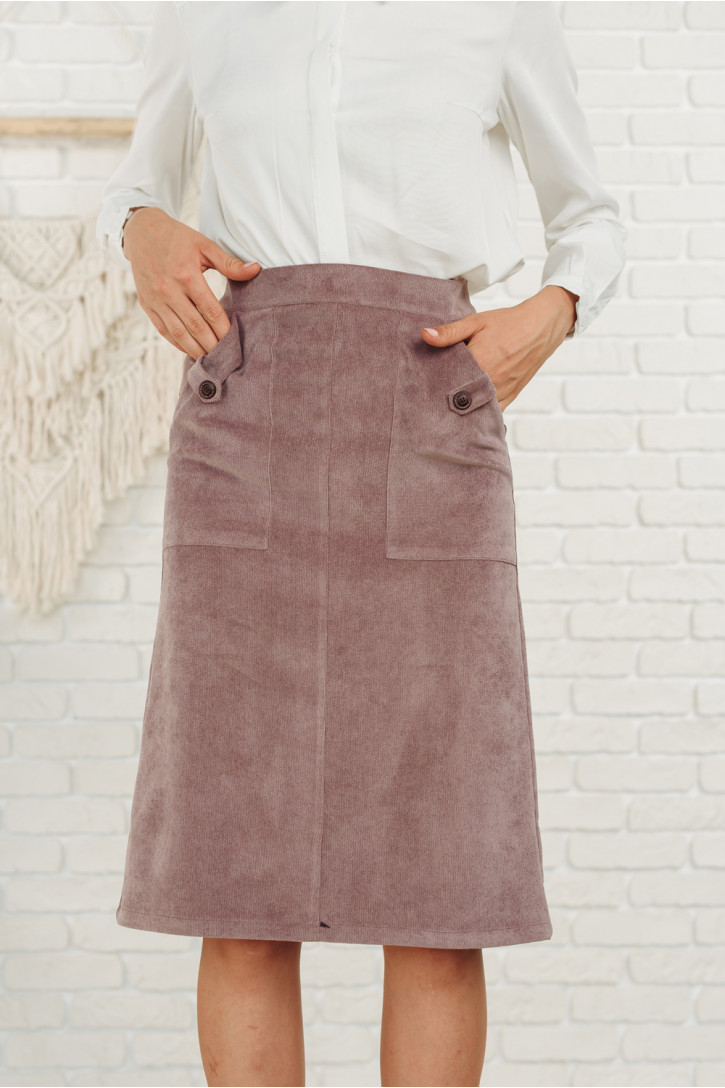 Юбка 5903 Фрезовый