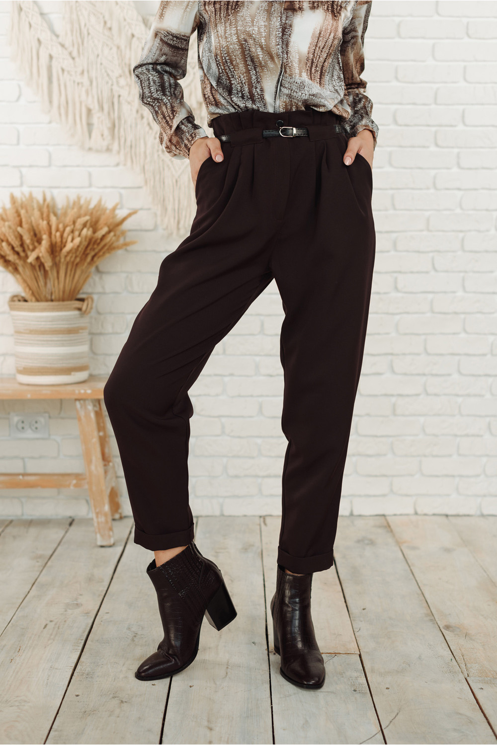 Брюки 5906 Шоколад