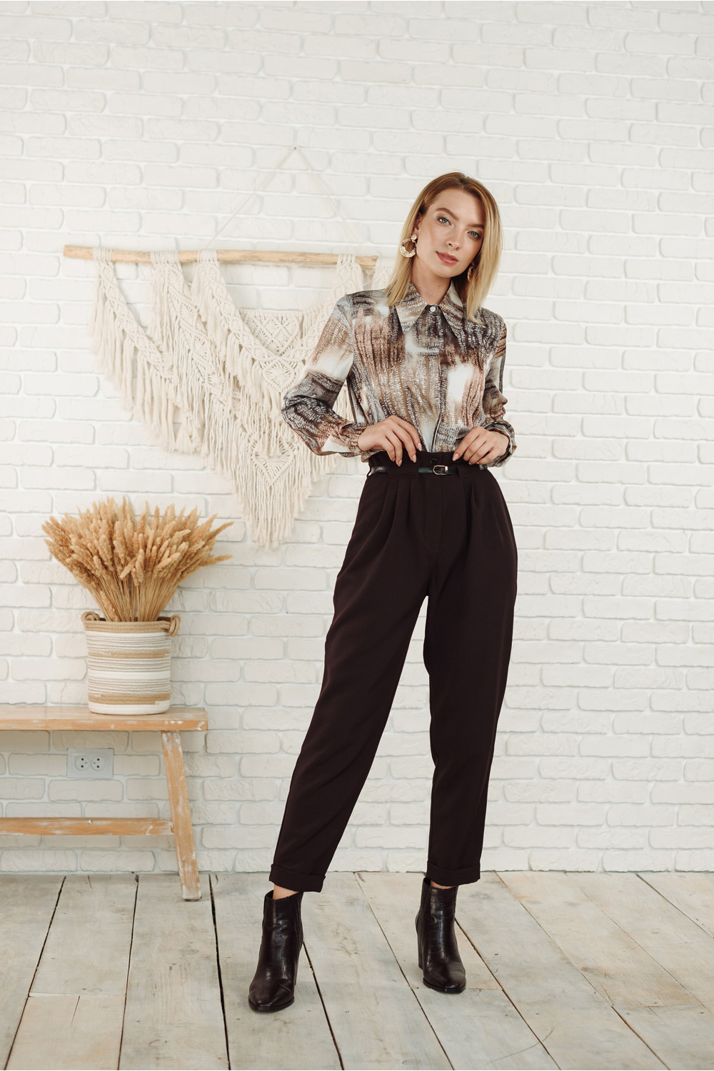 Брюки 5906 Шоколад