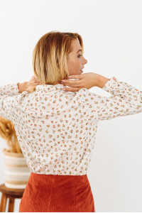 Блуза 5912 Молочный