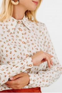 Блуза 5912 Молочный