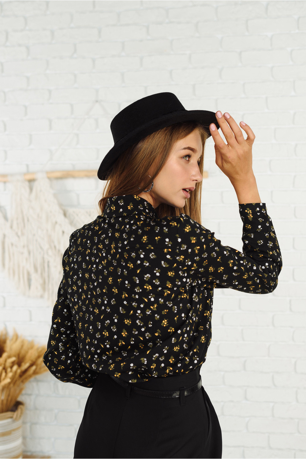 Блуза 5912 Черный