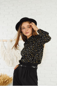 Блуза 5912 Черный