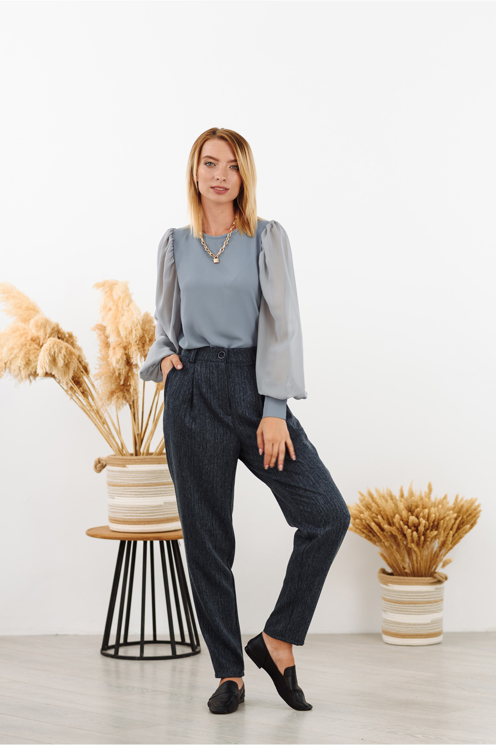 Брюки 5914 Синий