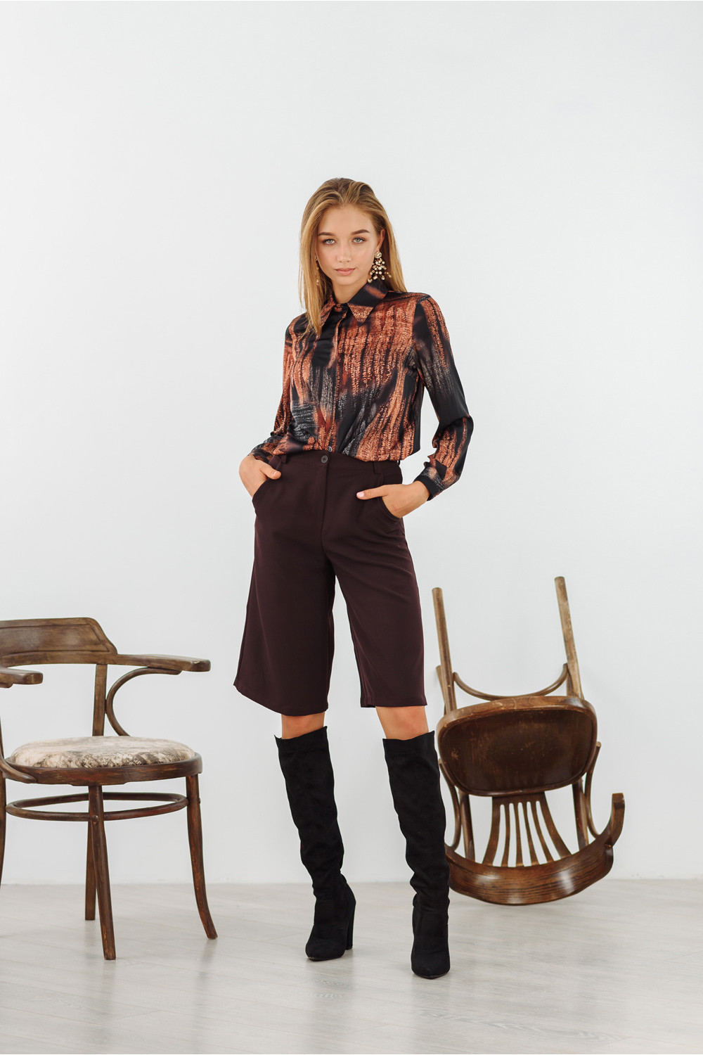 Блузка 5925 Черный