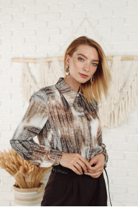 Блузка 5925 Мокко