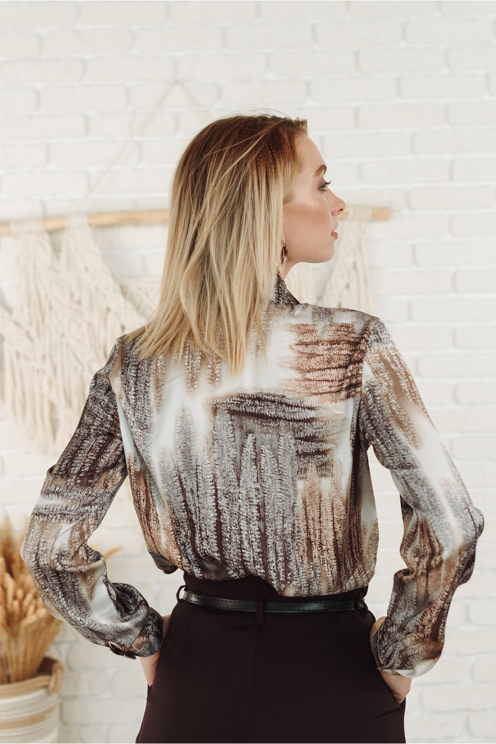 Блузка 5925 Мокко