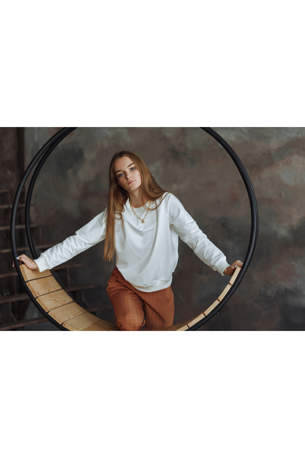 Свитшот 5932 Молочный