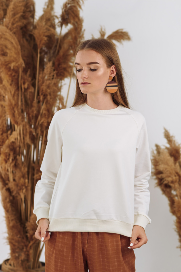 Свитшот 5932 Молочный