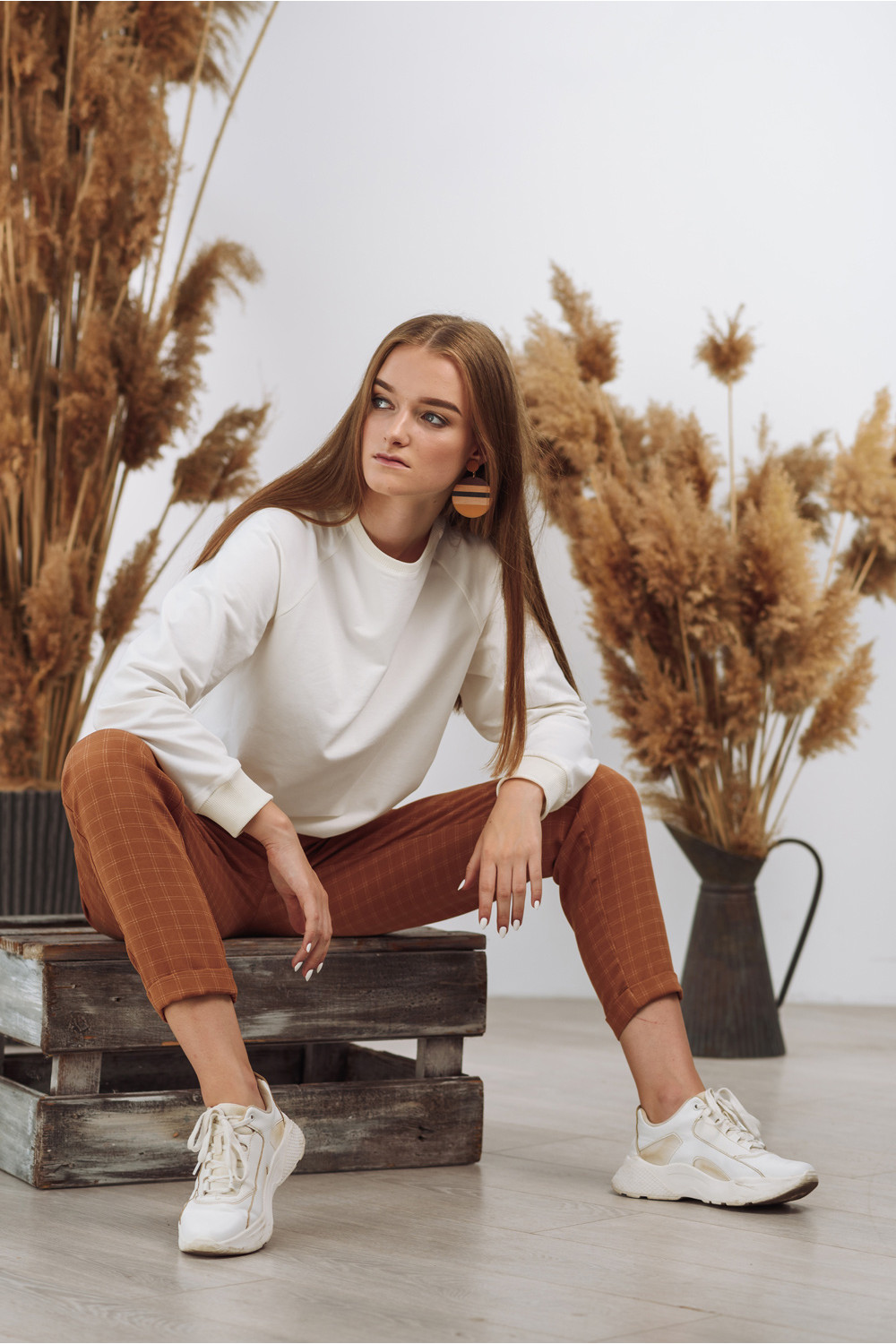 Свитшот 5932 Молочный