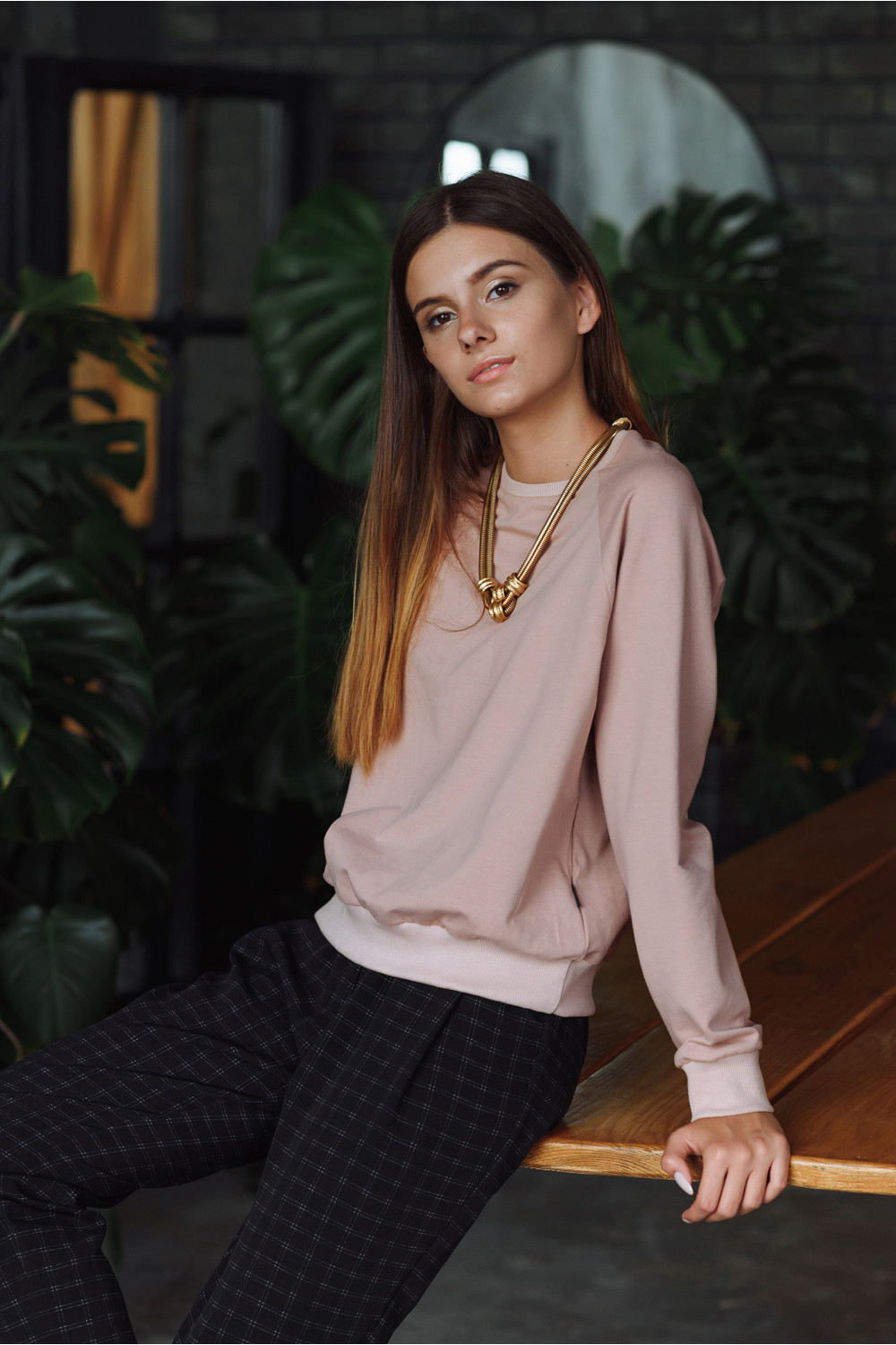 Свитшот 5932 Бежевый