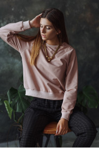 Свитшот 5932 Бежевый