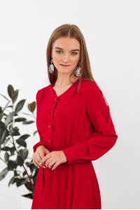 Платье 5936 Красный