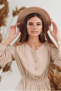 Платье 5936 Бежевый