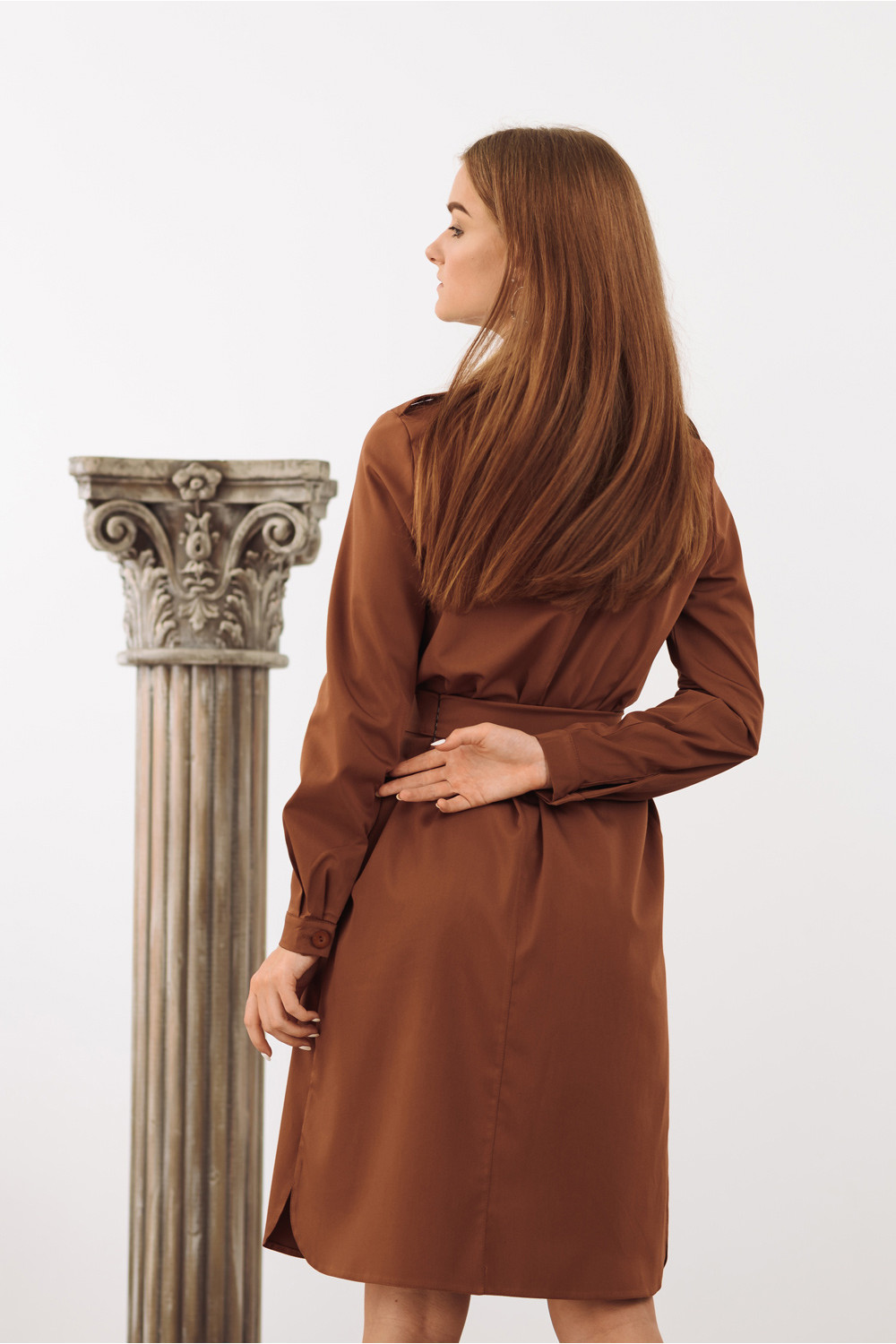 Платье 5939 Каштановый