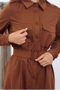 Платье 5939 Каштановый