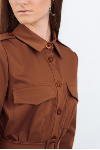 Платье 5939 Каштановый