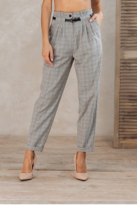 Брюки 5945 Серо-бежевый