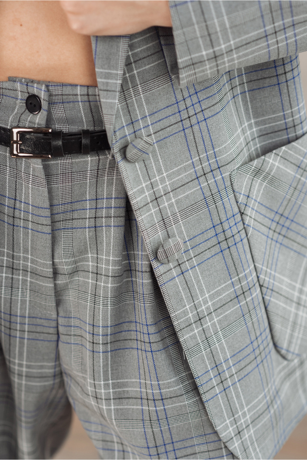 Брюки 5945 Серо-голубой