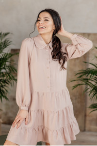 Платье 6012 Бежевый