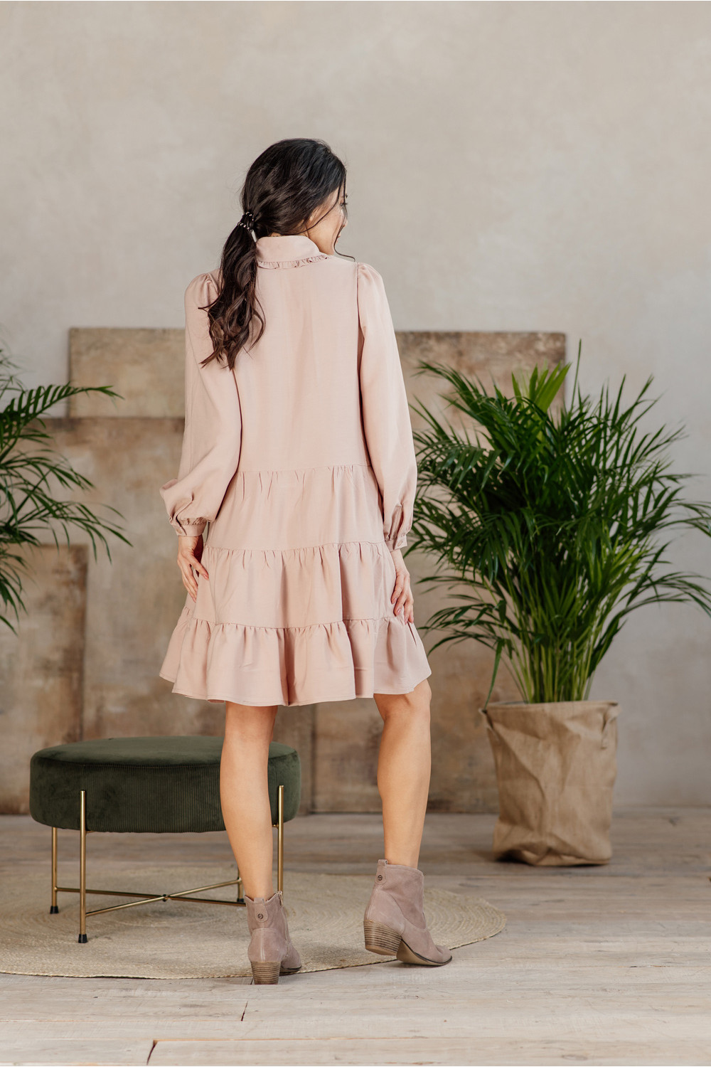 Платье 6012 Бежевый