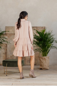 Платье 6012 Бежевый