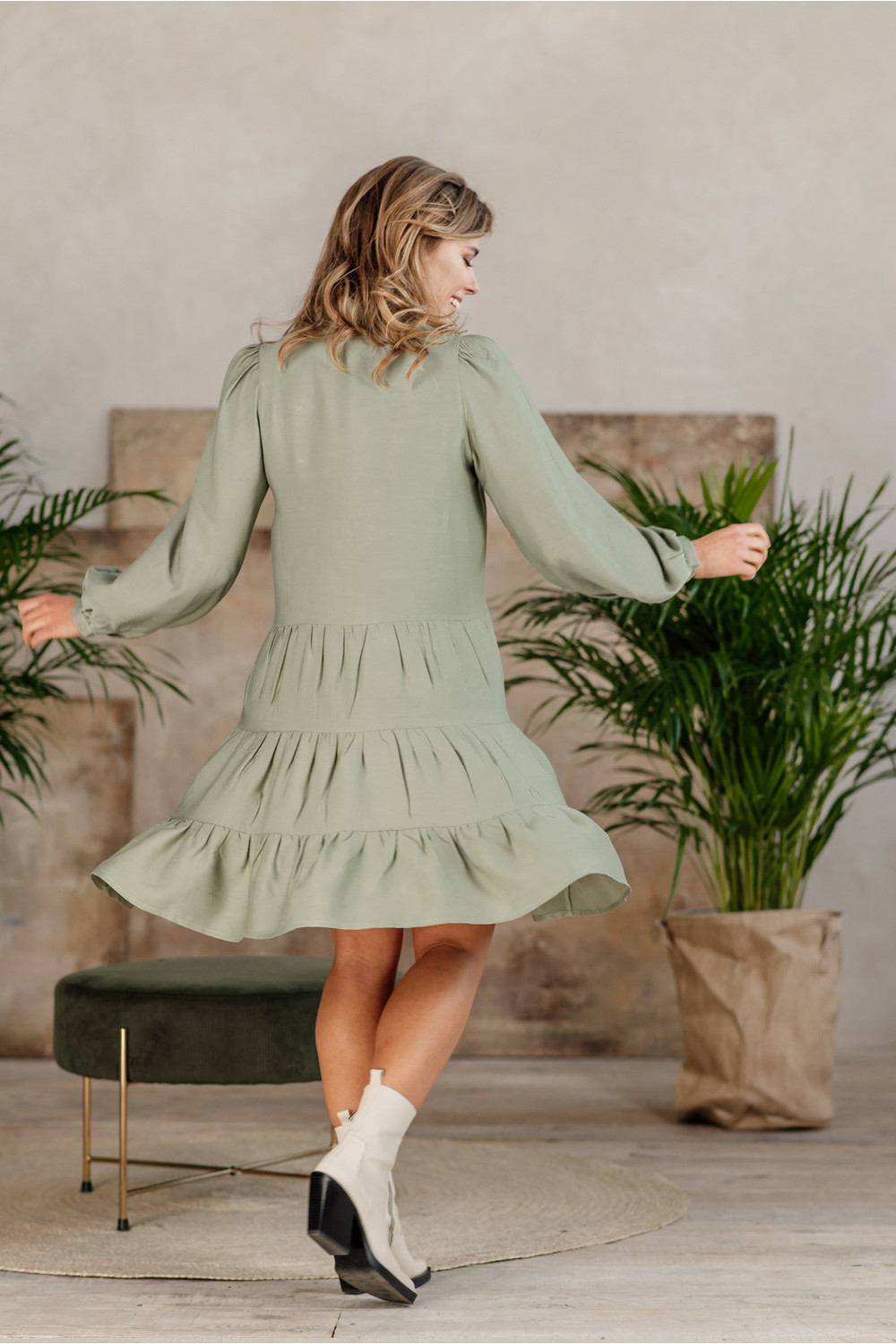 Платье 6012 Фисташковый