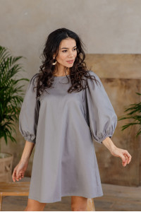 Платье 6013 Серый