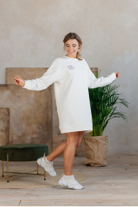 Платье 6017 Молочный