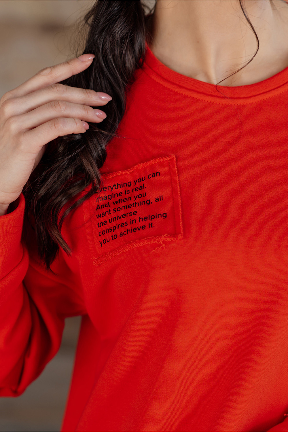 Платье 6017 Оранжевый