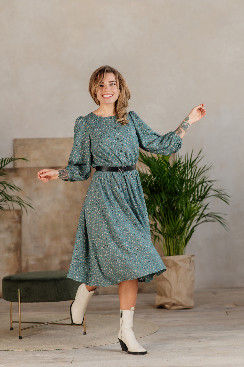 Платье 6020 Изумрудный