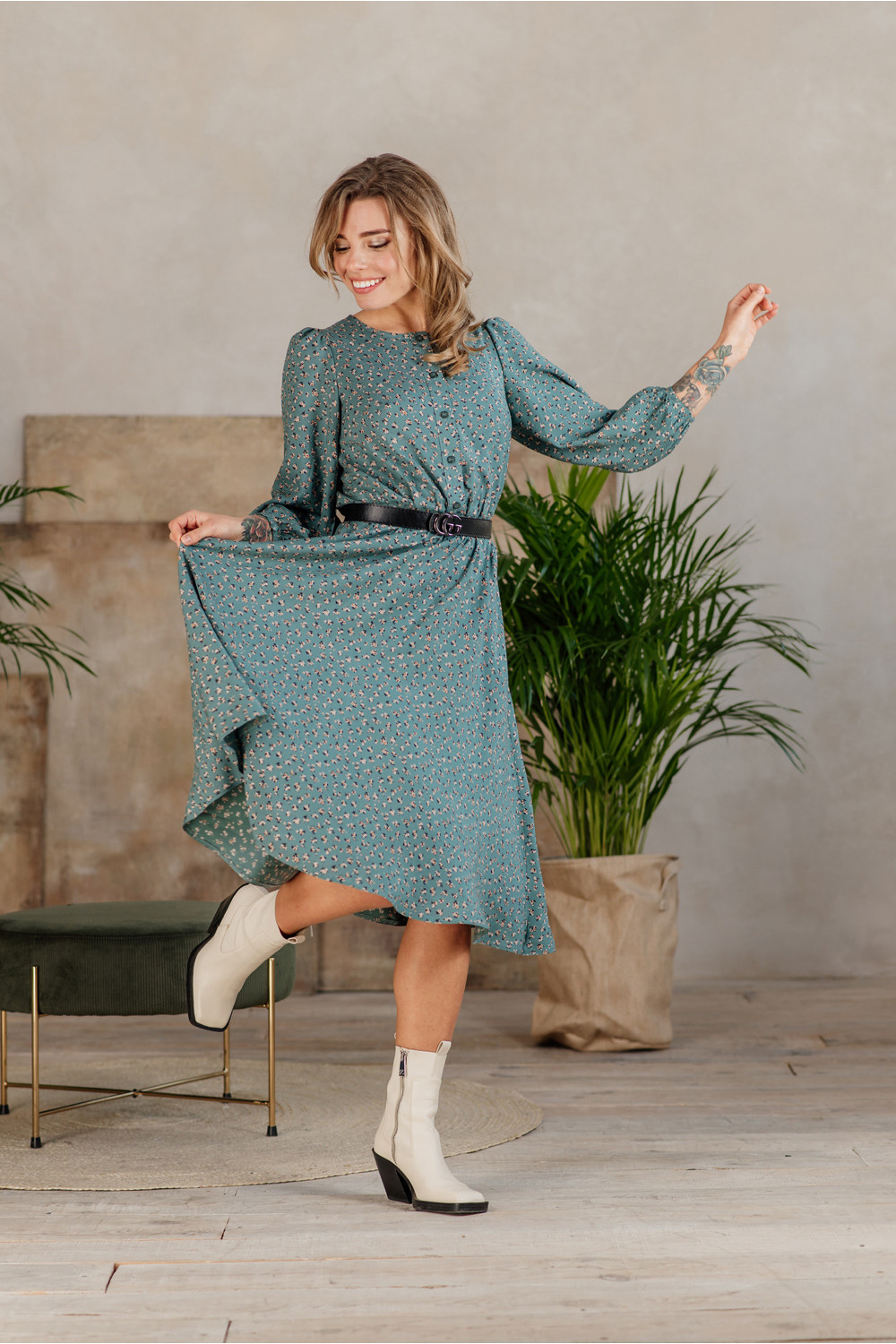 Платье 6020 Изумрудный