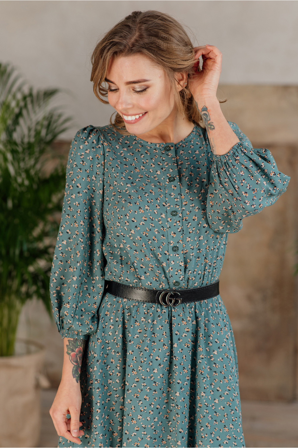 Платье 6020 Изумрудный