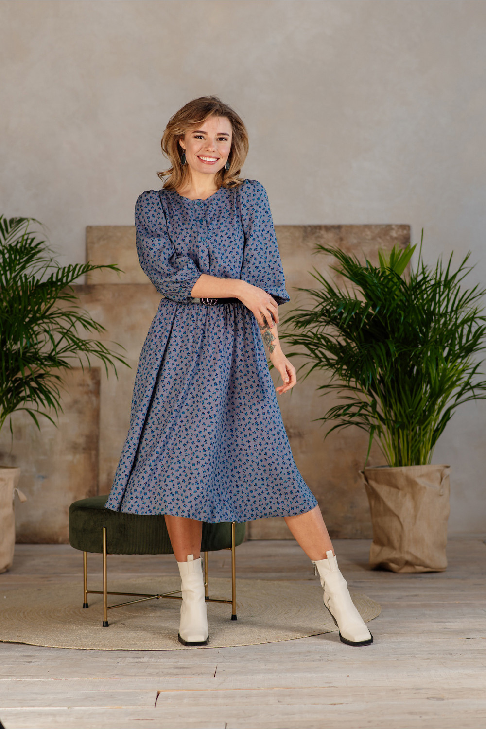 Платье 6020 Антрацит