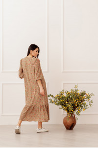 Платье 6005 Бежевый