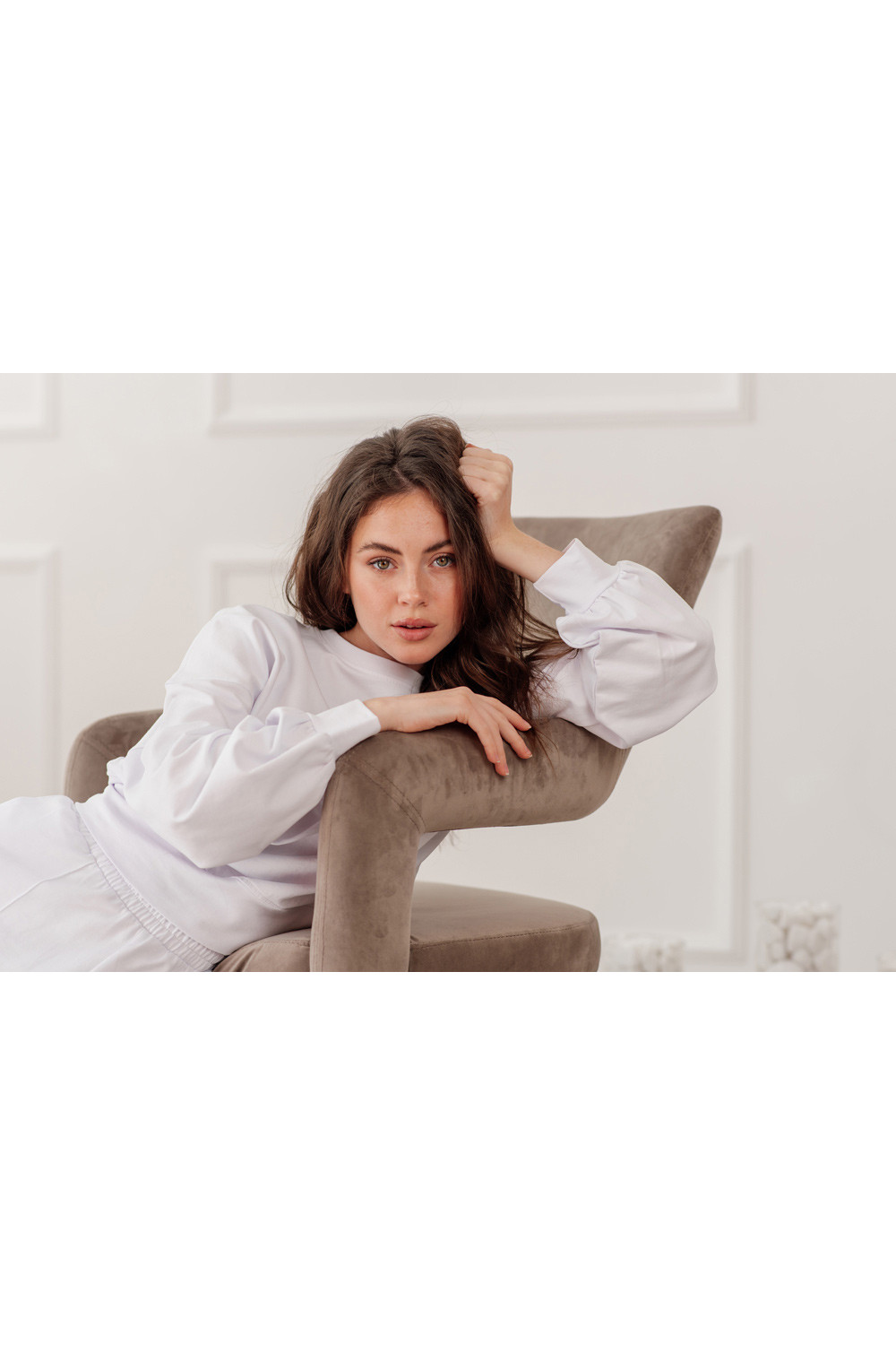 Свитшот 6023 Белый