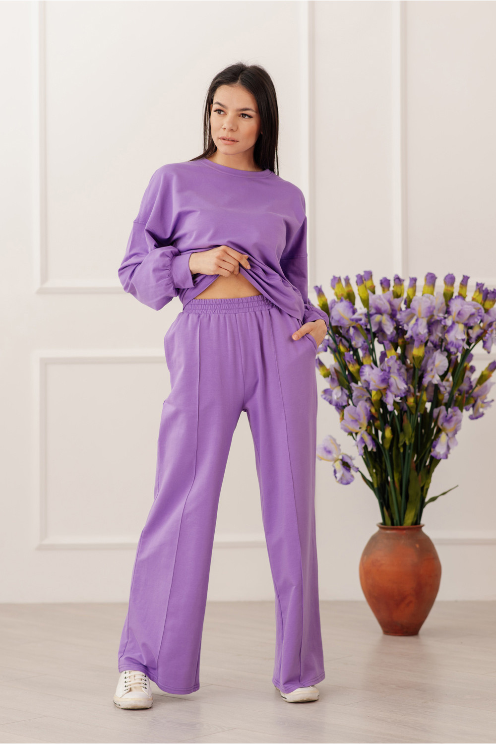 Штаны 6024 Фиолетовый