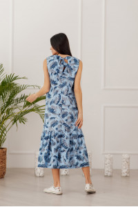 Платье 6043 Голубой