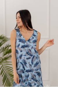 Платье 6043 Голубой