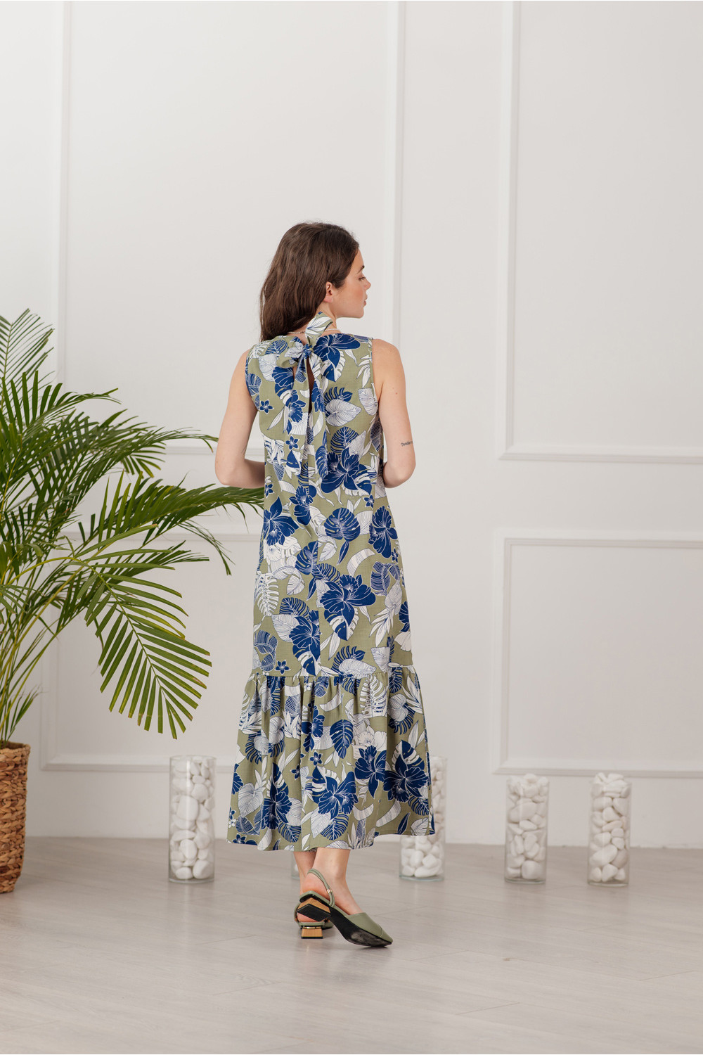 Платье 6043 Хаки