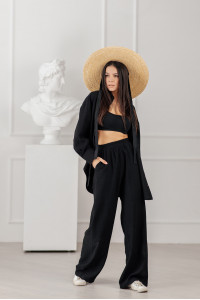 Костюм 6044 Черный Черный