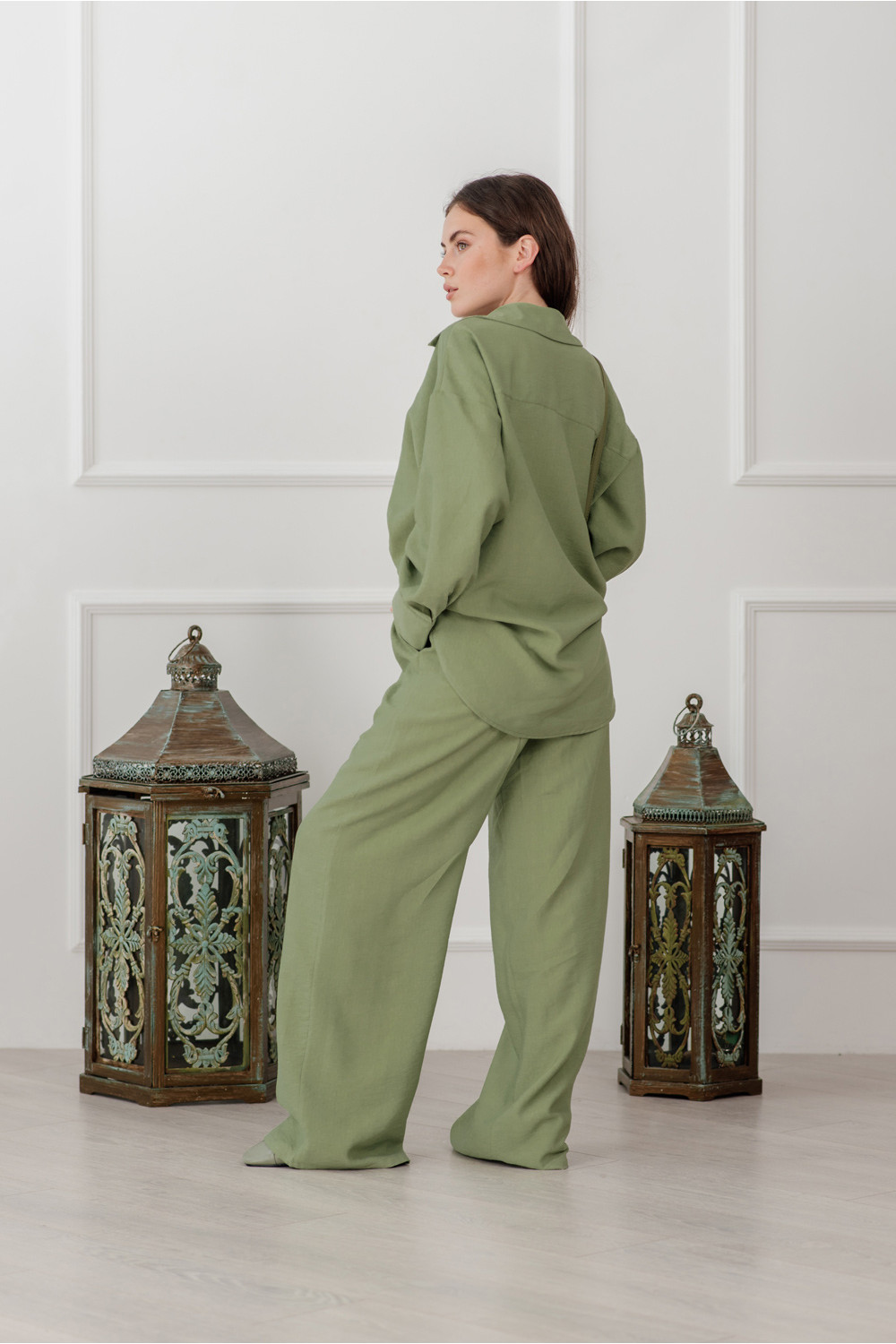 Костюм 6044 Оливковый