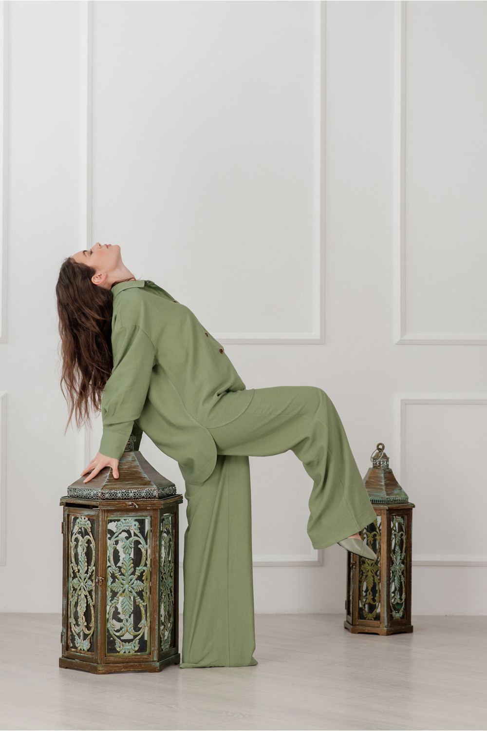 Костюм 6044 Оливковый